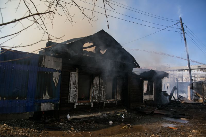 Fire Damage Before Restoration