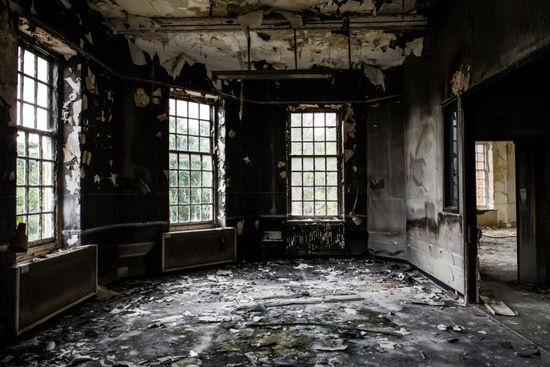 Fire Damage Cleanup detail